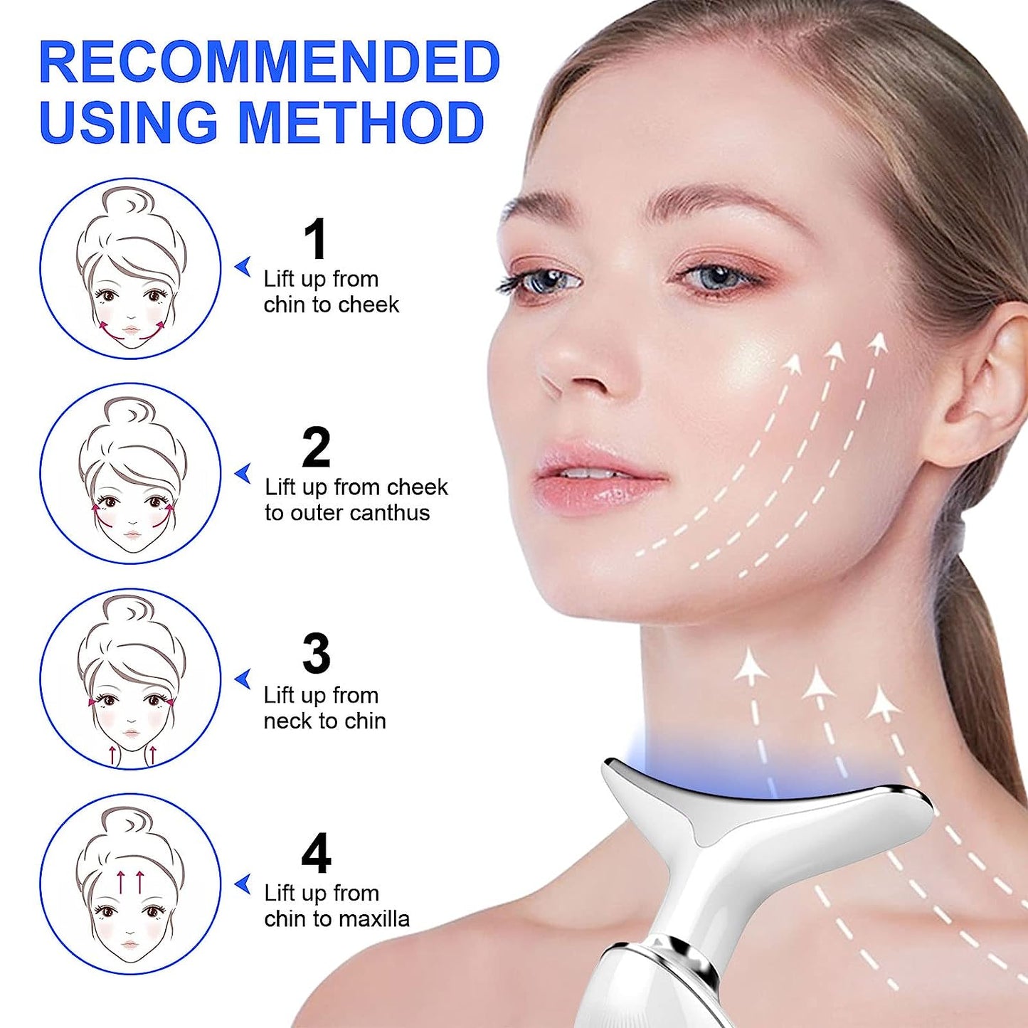 MASAJEADOR FACIAL INALAMBRICO RECARGABLE