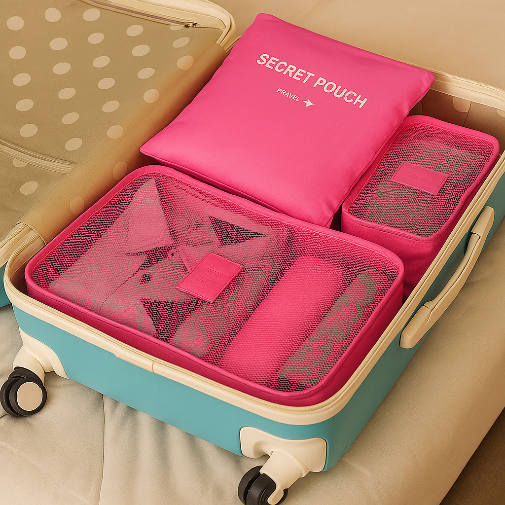 Bolsos viajero Pack x 6 / Organizador